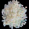 Natural White Australian Opal Smooth Beads