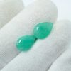 Natural Brazilian Emerald Gemstone 7.60 Cts Loose Faceted 2 Pcs Pair Emerald Gemstone For Jewelry Making